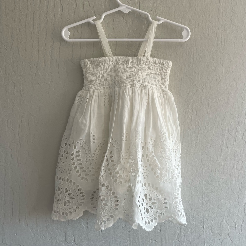 Ingrid and Isabel little girl eyelet dress